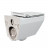 Cersanit 63115 CREA SQUARE Clean On Унитаз подвесной с крышкой сиденьем