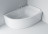 Ванна Astra-Form Анастасия Solid Surface правая