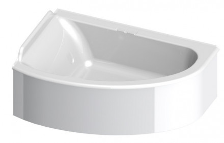 Ванна Astra-Form Анастасия Solid Surface правая