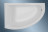 Ванна Astra-Form Анастасия Solid Surface правая