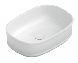 Kerama Marazzi Circo 50 раковина накладная, белая глянцевая