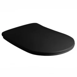 KERASAN Tribeca А0002391598 Сиденье ”Slim” для унитаза c микролифтом черный