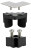 Viega 711757 Advantix Vario Угловой соединительный комплект (Хром глянцевый)