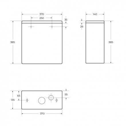 BelBagno Lounge BB045CPR унитаз напольный (чаша)