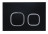 Esbano LPS-10MB Клавиша смыва матовый черный