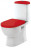 Унитаз-компакт Sanita luxe Best Red с сиденьем soft close