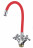 Fmark FM4319-03 смеситель с гибким цветным изливом для кухонной мойки