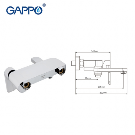 Gappo G3248 Смеситель для ванны