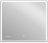 Cersanit LED 011 DESIGN PRO 100 LU-LED011*100-d-Os зеркало