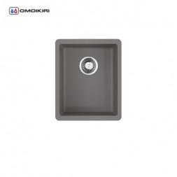 Omoikiri Kata 34-U-GR мойка 340x420 leningrad grey