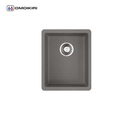 Omoikiri Kata 34-U-GR мойка 340x420 leningrad grey