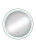 Континент Planet white Led D 600 зеркало с бесконтактным сенсором