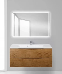 BelBagno MARINO-CER-700-2C-SO-BRDL-P тумба с раковиной подвесная