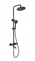 Wonzon &amp; Woghand Capsule WW-B3031-A2-MB Душевая система с термостатом черный матовый