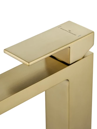 Wonzon &amp; Woghand Cube WW-88139016-BG Смеситель для раковины темный графит