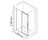 WasserKRAFT Alme 15R05 Душевая дверь 1200