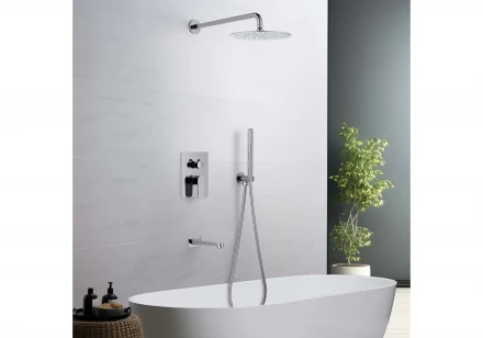 AQUATEK ОБЕРОН AQ1273CR set 4 в 1 душевой комплект