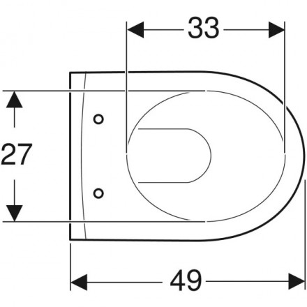 Geberit iCon xs 204030000 Унитаз подвесной (чаша)