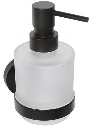 Bemeta Dark 104109100 Настенный дозатор жидкого мыла, MINI, 200 мл