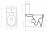 BelBagno ALBANO BB120CPR Унитаз напольный (чаша)