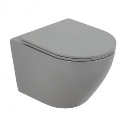BelBagno COLORATO BB062CHR-GR унитаз подвесной безободковый (чаша)