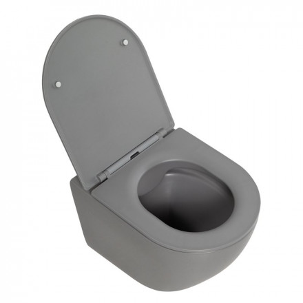 BelBagno COLORATO BB062CHR-GR унитаз подвесной безободковый (чаша)