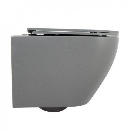 BelBagno COLORATO BB062CHR-GR унитаз подвесной безободковый (чаша)