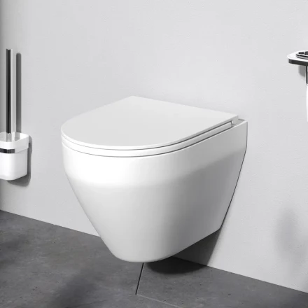 Am.pm Spirit V2.0 C701700MWSC Унитаз подвесной FlashClean с сиденьем микролифт