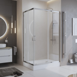 BelBagno UNO-195-AH-2-120/80-C-Cr душевой уголок