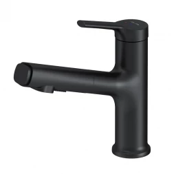 AM.PM X-Joy F85B02922 Смеситель для раковины с вытяжным изливом черный