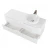 BelBagno KRAFT39-800/390-2C-PIA-RT тумба с раковиной напольная