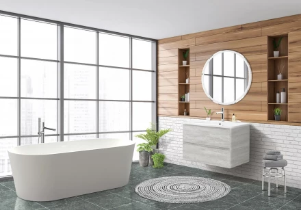 BelBagno VITTORIA-700-2C-SO-GO-P тумба с раковиной подвесная