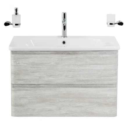 BelBagno VITTORIA-700-2C-SO-GO-P тумба с раковиной подвесная