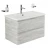 BelBagno VITTORIA-700-2C-SO-GO-P тумба с раковиной подвесная
