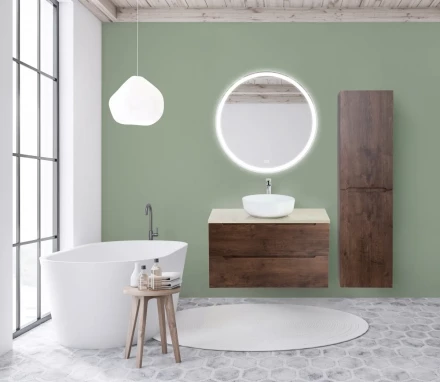 BelBagno KRAFT39-500/390-2C-PIA-RT тумба с раковиной напольная