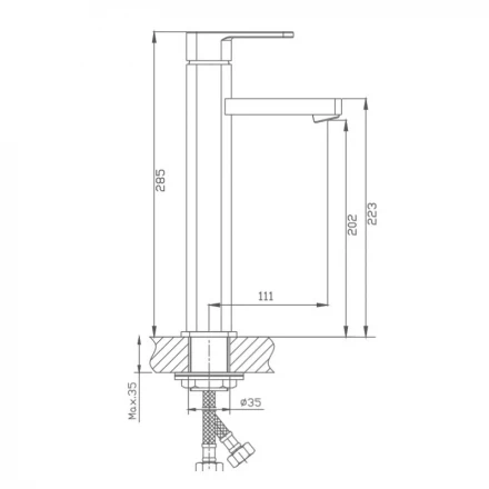 Haiba HB1102 Смеситель для раковины