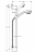 Hansgrohe Crometta 85 Mono 27728000 Душевой гарнитур 65 см
