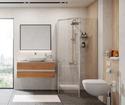 WasserKRAFT Leine 35P11 Душевой угол 90x90