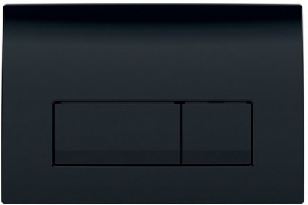 Geberit Delta51 115.105.DW.1 Клавиша смыва (черный глянец)