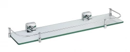 Fixsen FX-61303B Полка Kvadro стеклянная с ограничителем