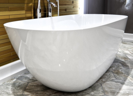 Aquastone Бали 160 Ванна из искусственного камня
