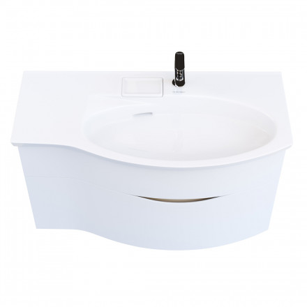 Kerama Marazzi Riva 100 тумба правая, белая матовая