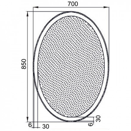 Aquanet Комо 7085 LED зеркало