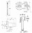 Grohe BauEdge 124898 Смеситель для биде встраиваемый, лейка в комплекте