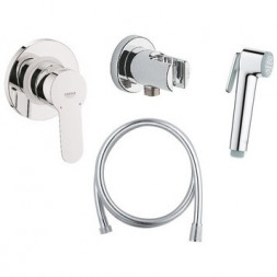 Grohe BauEdge 124898 Смеситель для биде встраиваемый, лейка в комплекте