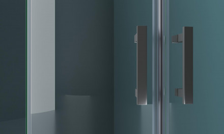 BelBagno KRAFT-R-2-100-C-Cr душевой уголок