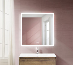 BelBagno SPC-GRT-800-800-LED-TCH-WARMЗеркало