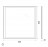 BelBagno SPC-GRT-800-800-LED-TCH-WARMЗеркало
