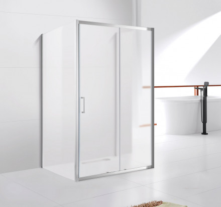 CEZARES LUX-SOFT-W-BF-1-130-C-Cr-IV душевая дверь