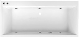 Villeroy Boch Squaro Edge 12 180x80 ванна с гидромассажем